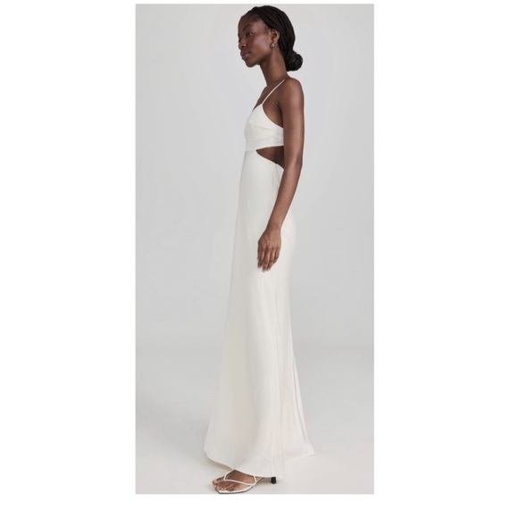 ALC Blakely Cutout Dress in Black. - Picture 6 of 8